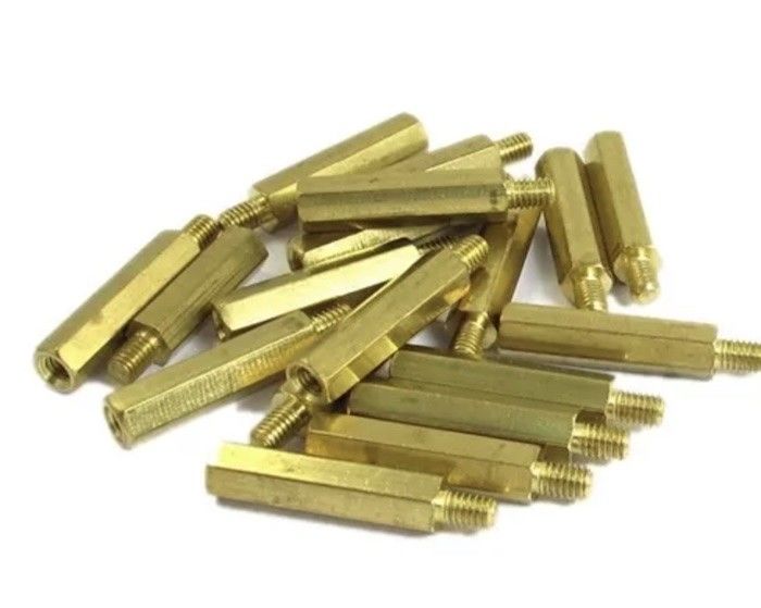 M3 X 8 + 6mm Hex Brass Standoff Screw Untuk PCB Spacer Standar ANSI