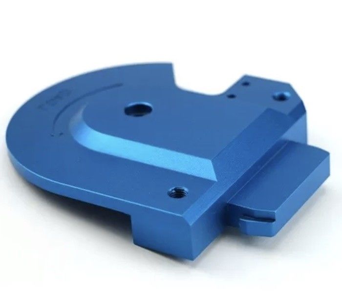 Aluminium 6061-T6 CNC Bagian Berputar Warna Anodized Untuk Badan Katup Stems