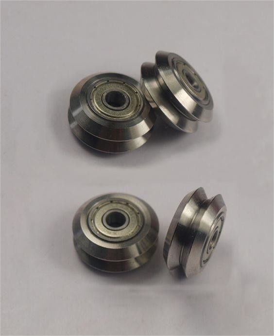 3D Printer AksesorisCnc Machine Parts OpenbuildsStainless Steel Metal Dual V Wheel-V Slot Aluminium LinearExtrusion