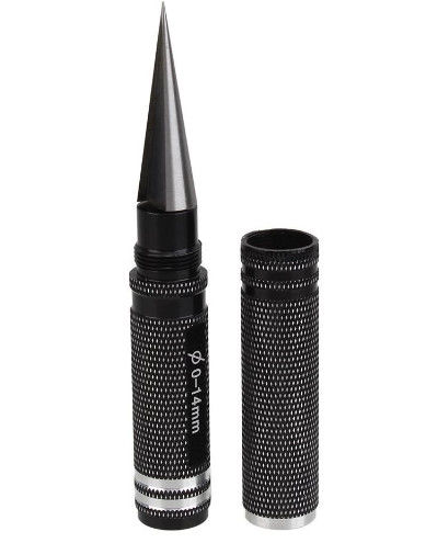Baja Logam 0-14mm Hole Puncher Reamer Hitam untuk RC Tools Car Body Shell Drills