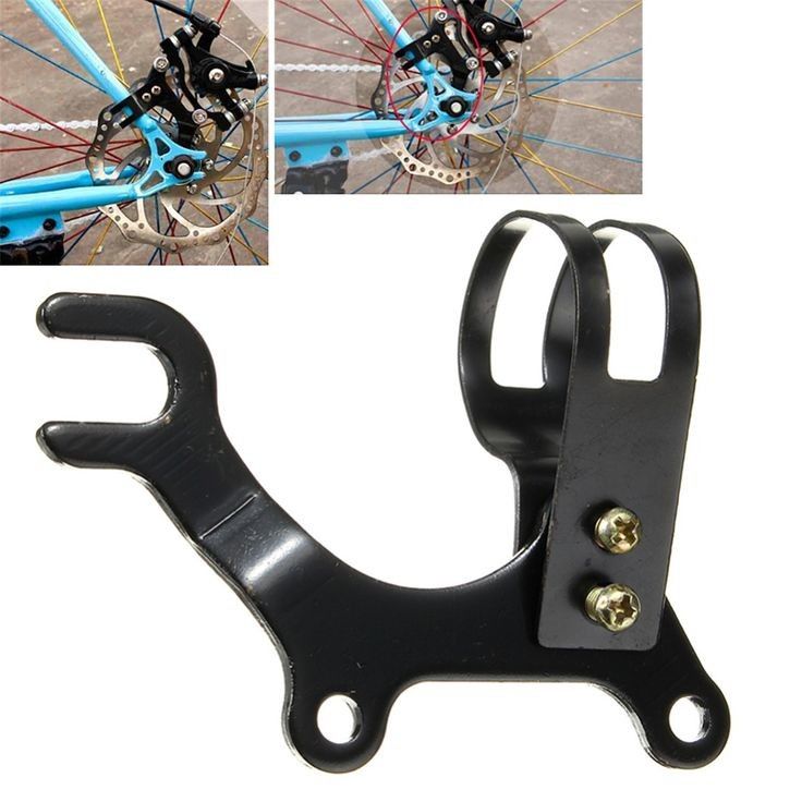 Bike Disc Brake Bracket Frame Adaptor untuk 160Mm Rotor Bahagian Sepeda 73g