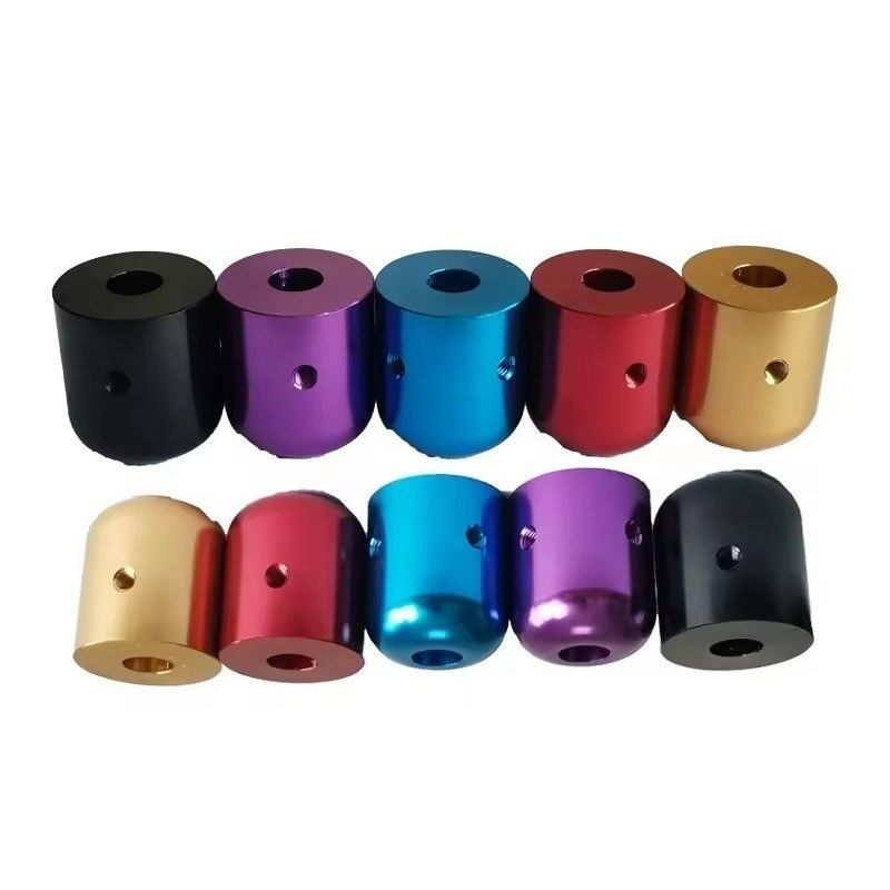 High Precision Custom CNC Parts Aluminium Warna Anodized Aluminium Turning Parts