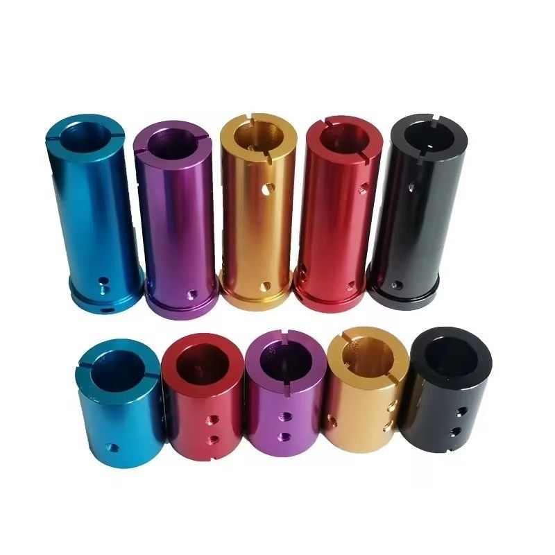 High Precision Custom CNC Parts Aluminium Warna Anodized Aluminium Turning Parts