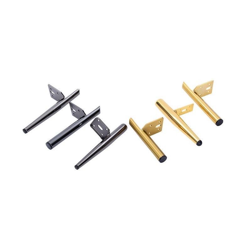 Terbaru Straight Tube Furniture ruang tamu Kaki Sofa Kaki Hardware Aksesoris dengan kualitas tinggi dasar lemari