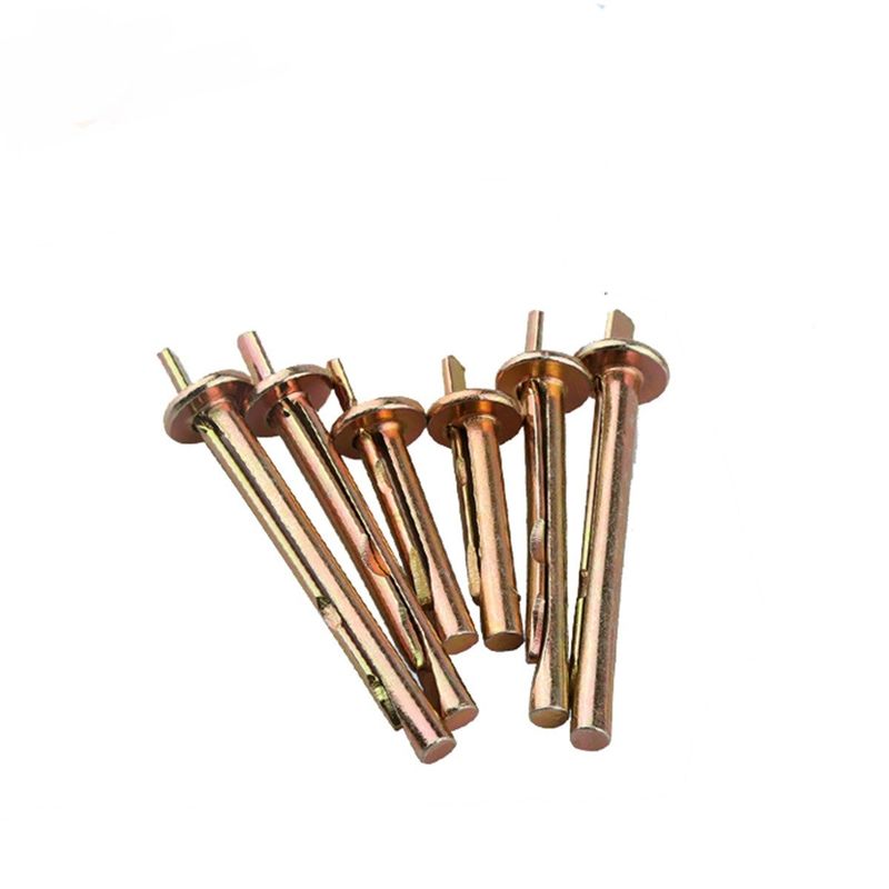Bolt jangkar keamanan baja karbon dapat disesuaikan bolt jangkar langit-langit cepat-menempatkan bolt jangkar 6 * 40 6X40 6 * 65 6 * 60