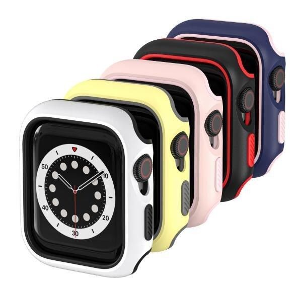 Bisa Custom Drop Resistant Dual Color Protective Case TPU Protective Smart Watch Case