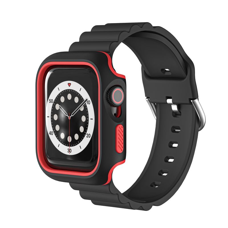 Bisa Custom Drop Resistant Dual Color Protective Case TPU Protective Smart Watch Case