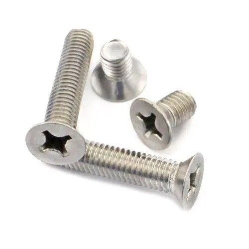C1022 304 316 Baja tahan karat Csk Head ISO7046 Bolt Cross Recessed Flat Head Mesin Sekrup