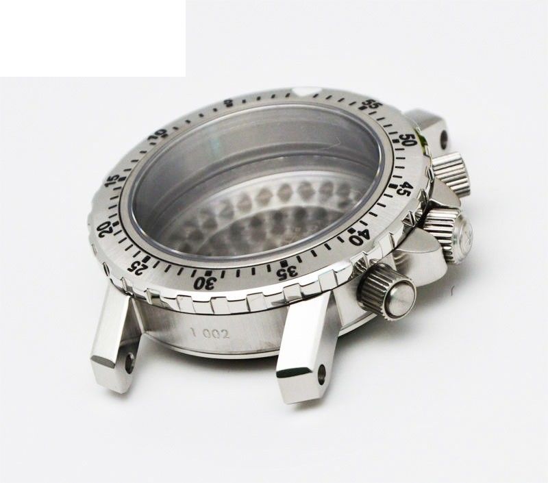 Custom New Wholesale Factory Jam Tangan Alat Sapphire Crystal 316L Stainless Steel Titanium Jam Tangan Kasus