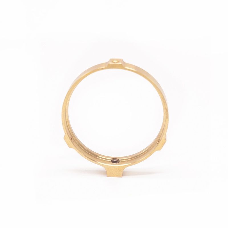 Produsen Profesional Custom CNC Brass Ring Precision Watch Tools OEM CNC Milling Thread Wanita Brass Ring