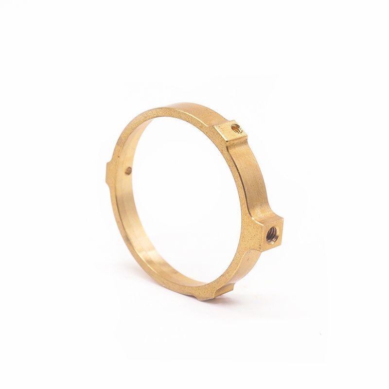 Produsen Profesional Custom CNC Brass Ring Precision Watch Tools OEM CNC Milling Thread Wanita Brass Ring