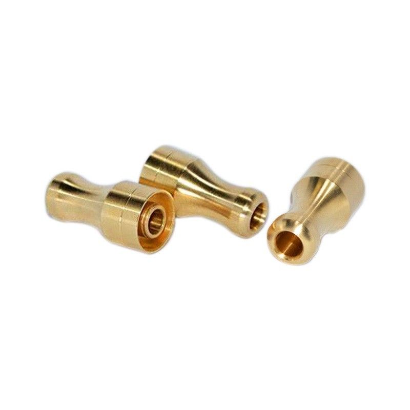 Custom Elektronik Cigarette 510 Thread Connect Vaporizer Kualitas tinggi Stainless Steel Fit Kuningan Cigarette Holder