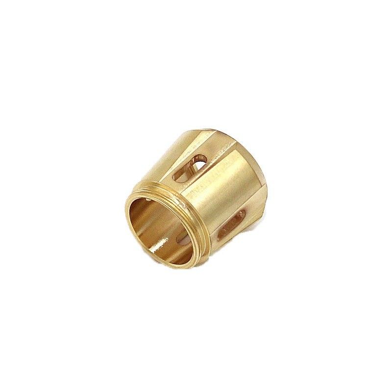 Custom CNC four-axis five-axis machining precision copper processing aksesoris rokok elektronik penutup minyak