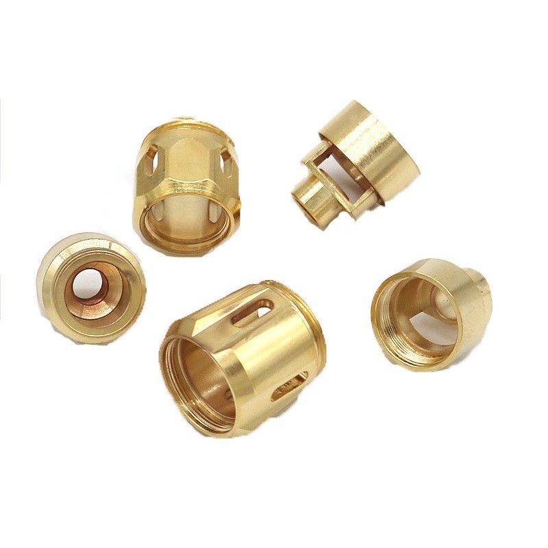 Custom CNC four-axis five-axis machining precision copper processing aksesoris rokok elektronik penutup minyak