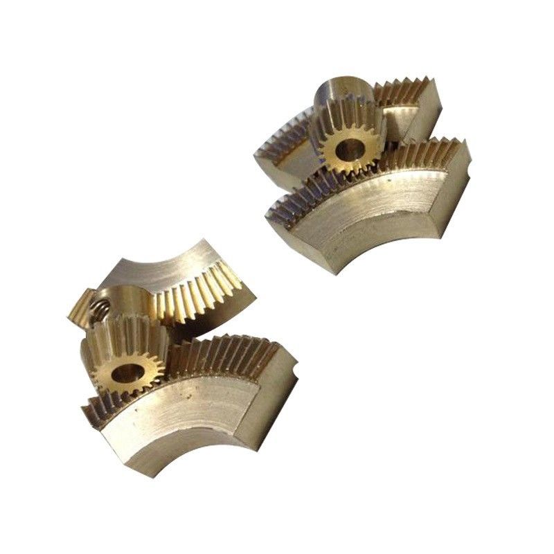 Spesialisasi CNC Machining Factory Baja tahan karat presisi tinggi Kuningan / Titanium Bagian Mesin Gear