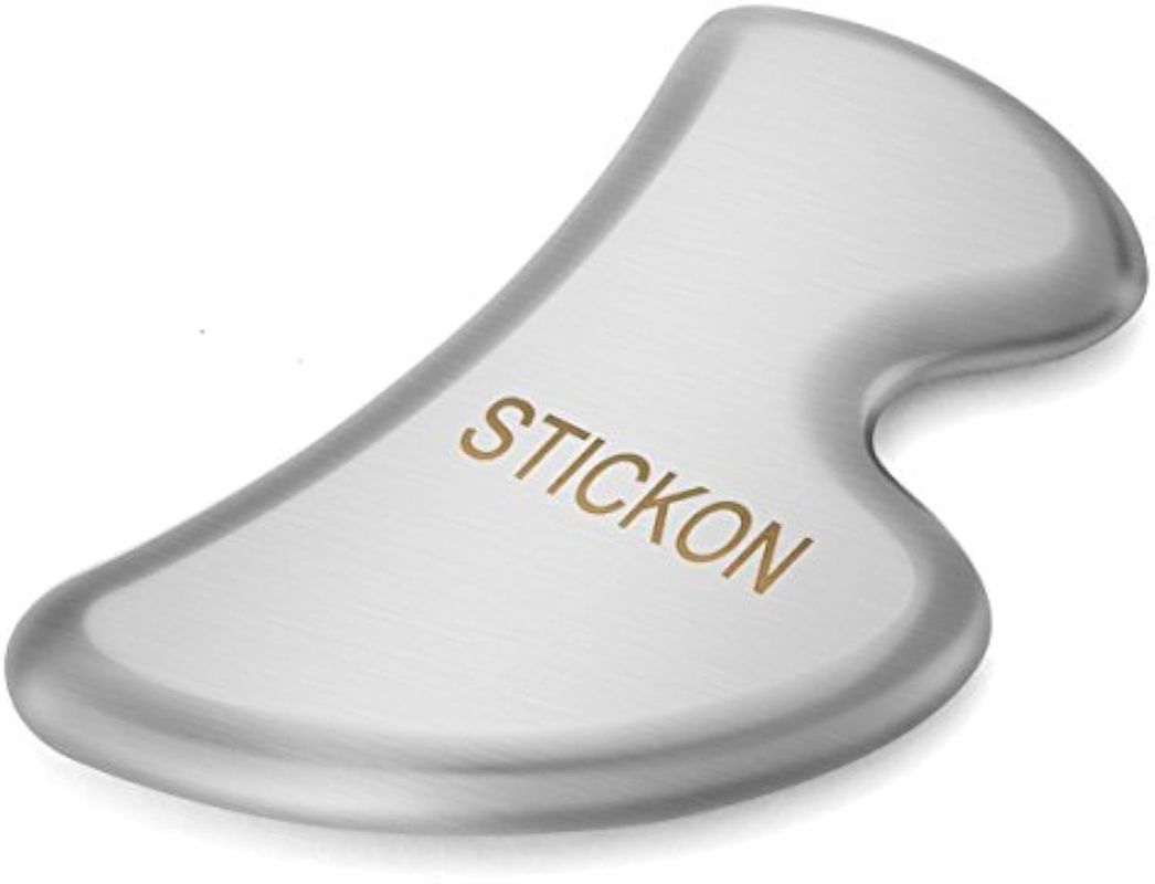 Stainless Steel Gua Sha Scraping Alat Pijat Alat IAS TM Alat Mobilization Jaringan Lembut Besar Alat