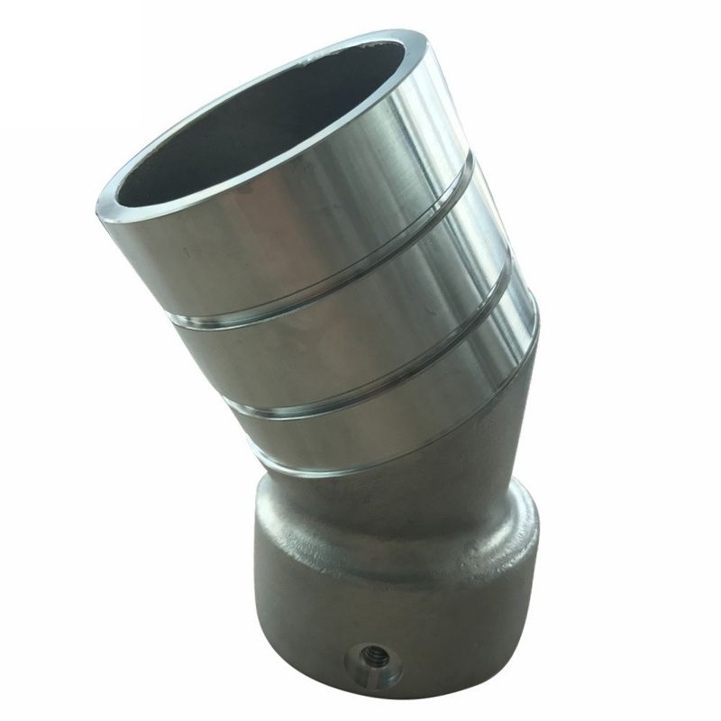 Custom OEM 316 stainless steel Machinery Hardware Spare Metal Slot U Tube Fitting