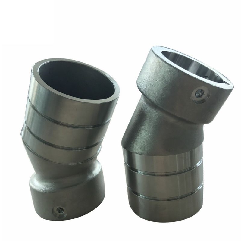 Custom OEM 316 stainless steel Machinery Hardware Spare Metal Slot U Tube Fitting