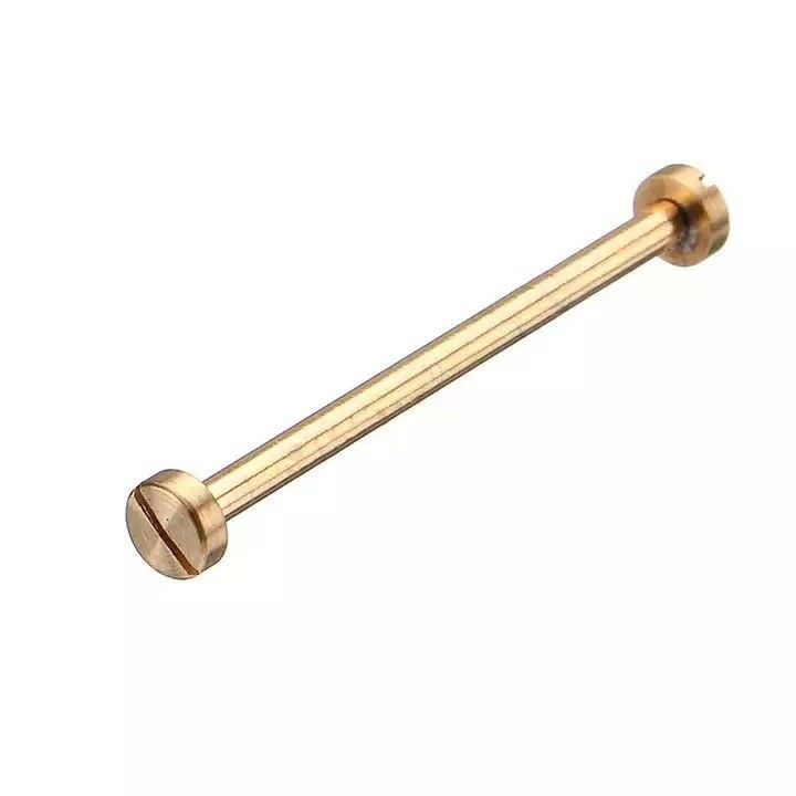 Custom Stainless Steel Case Lug Strap Band Connect Link Screw Tube untuk Jam Tangan